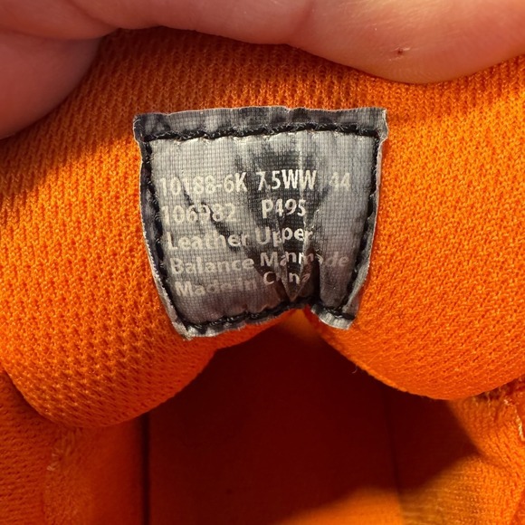 DREW Women's Glacier Brown Orange Hiking Boots Waterproof Lightweight Size 7.5WW - Picture 4 of 15